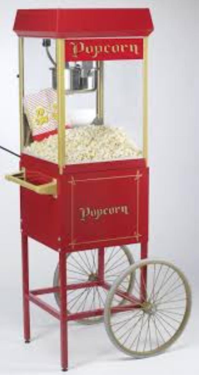 Rental store for Popcorn Machine 8oz Kettle w  Cart in Sudbury MA